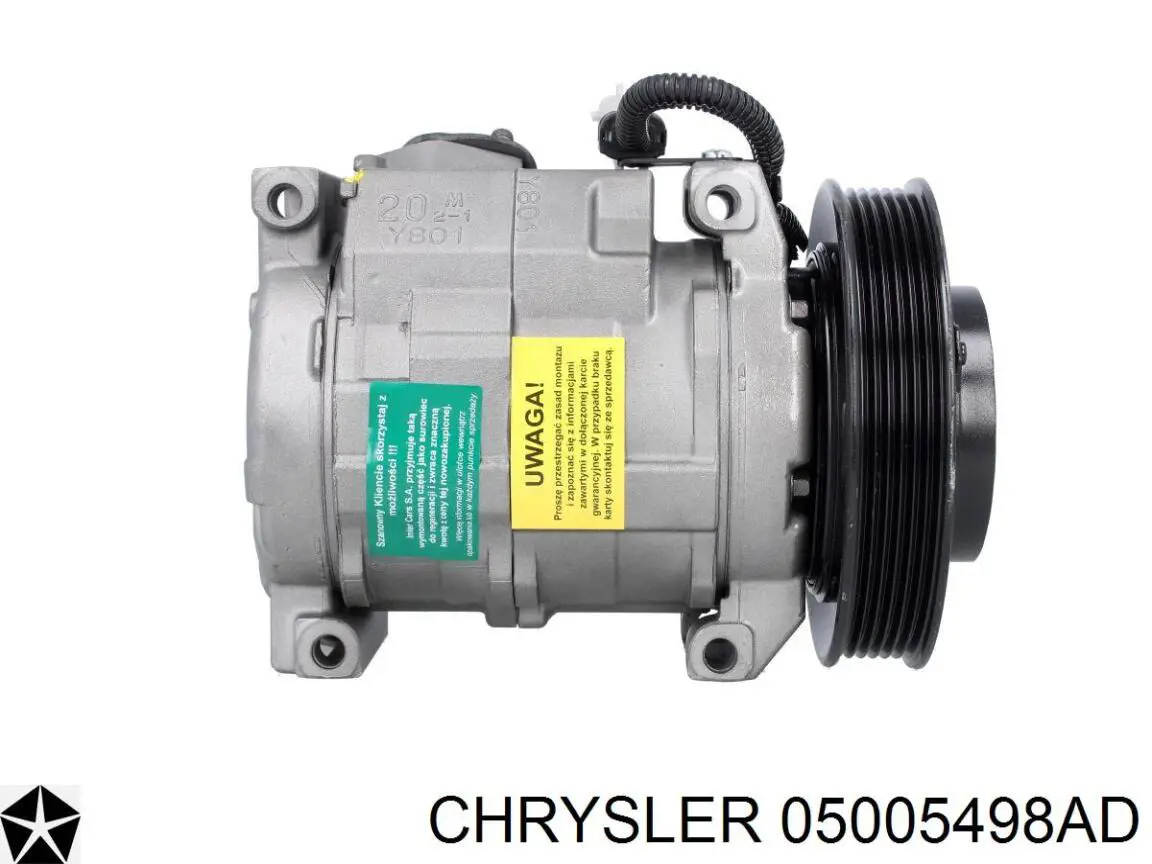 Купити 05005498AD Chrysler Компресор кліматичної установки