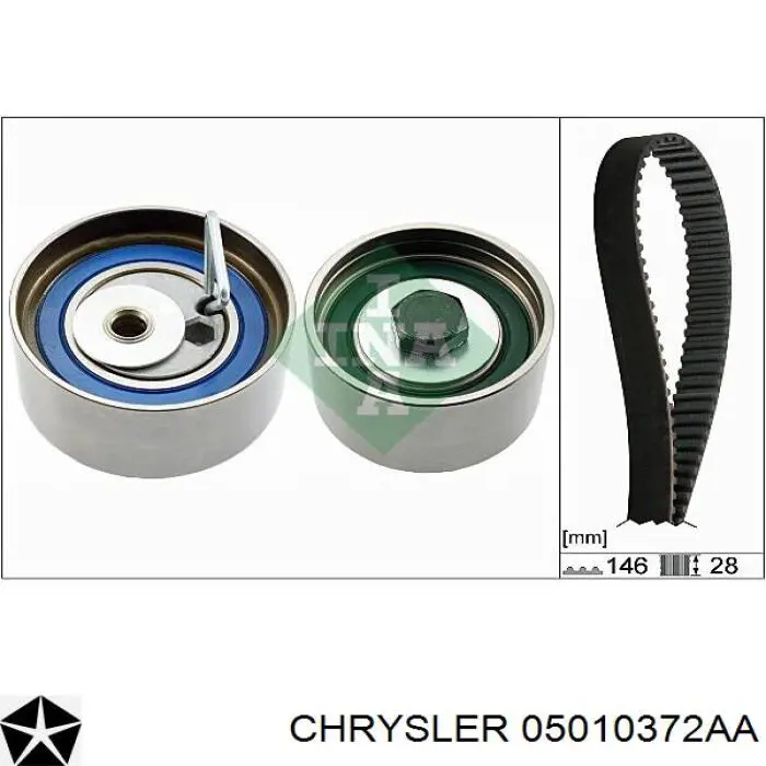 Купити 05010372AA Chrysler Ролик паразитний ГРМ