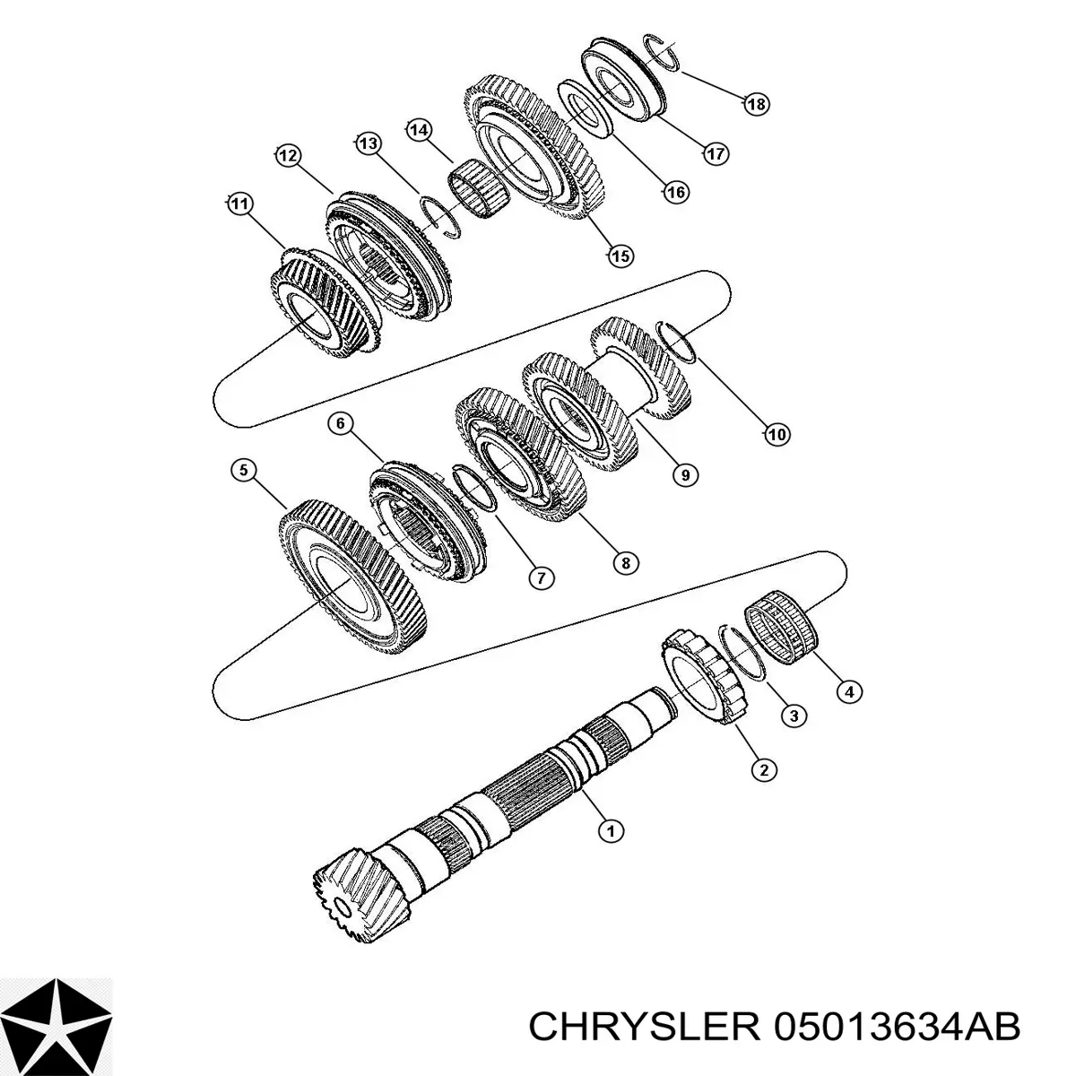  Chrysler 5013634AA
