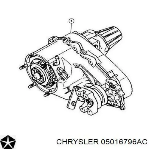 Масло трансмісії 05016796AC Chrysler