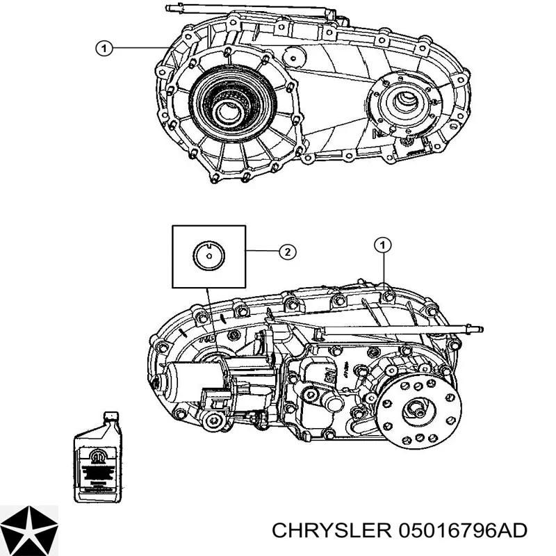05016796AD Chrysler Масло для роздавальної коробки
