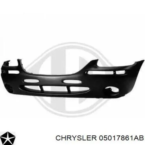 Передній бампер 05017861AB Chrysler