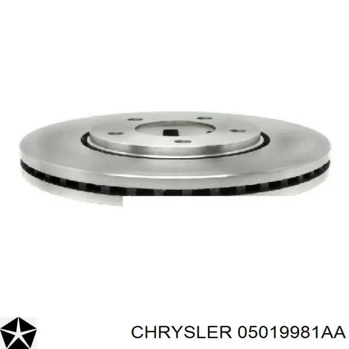 05019981AA Chrysler Гальмо дискове переднє
