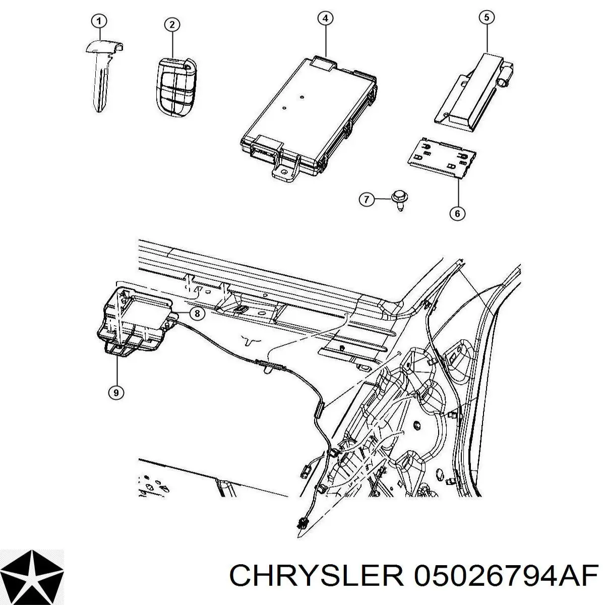  5026794AD Chrysler