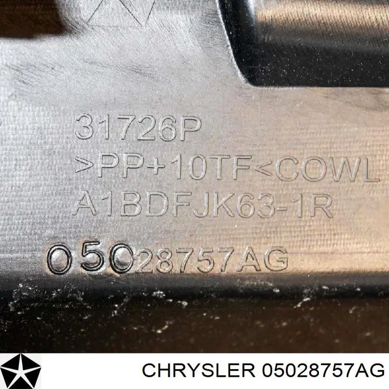 Купити 5028757AH Chrysler Водостік лобового скла, жабо
