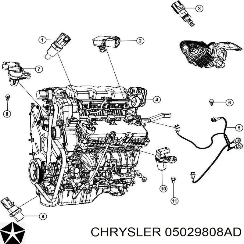 Купити 05029808AD Chrysler ДПРВ