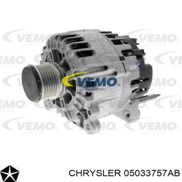 Генератор Chrysler 05033757AB ціна, від 214.23 USD