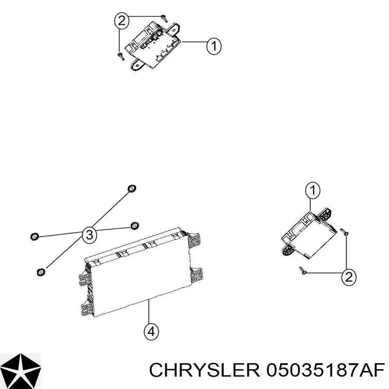  05035187AF Chrysler