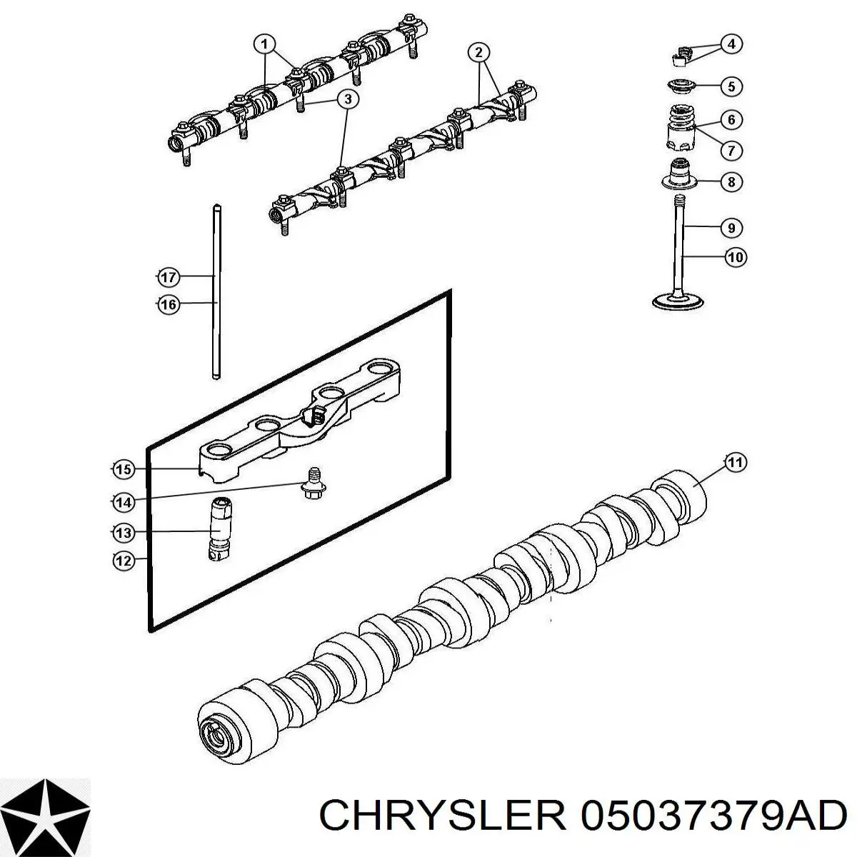  05037379AD Chrysler