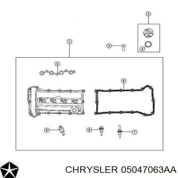  K05047063AA Fiat/Alfa/Lancia