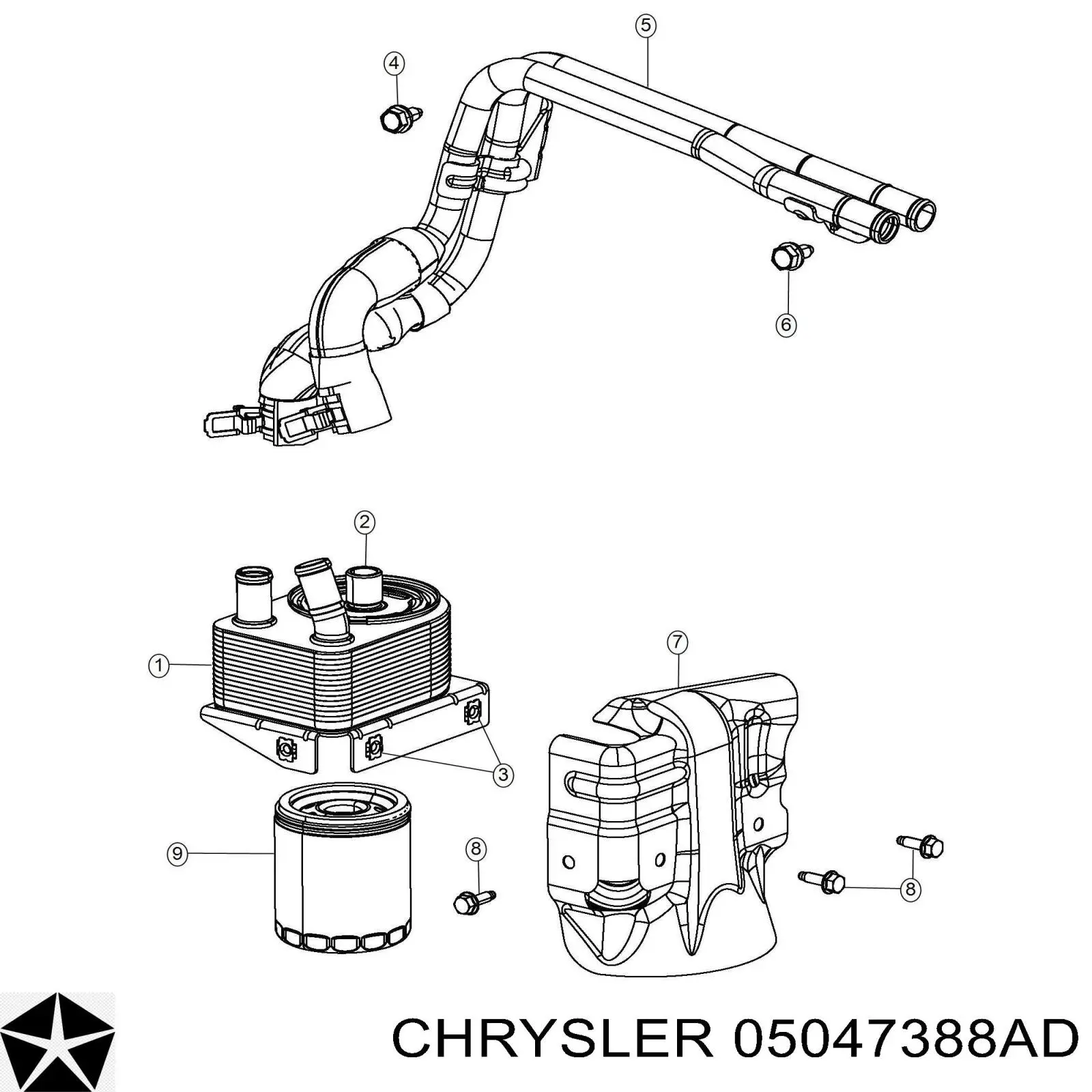  05047388AD Chrysler