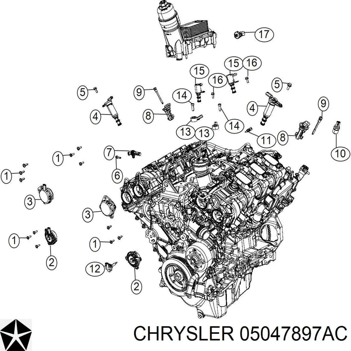  05047897AC Chrysler