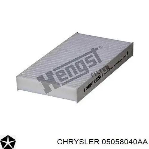 05058040AA Chrysler Внутрішньосалонний фільтр