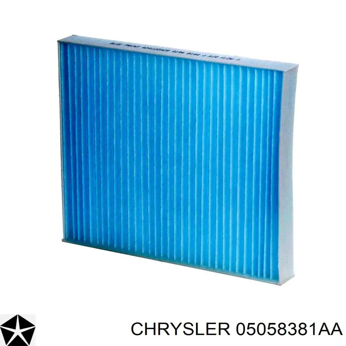 Фільтр повітряний обігрівача Chrysler 05058381AA ціна, від 8.60 USD