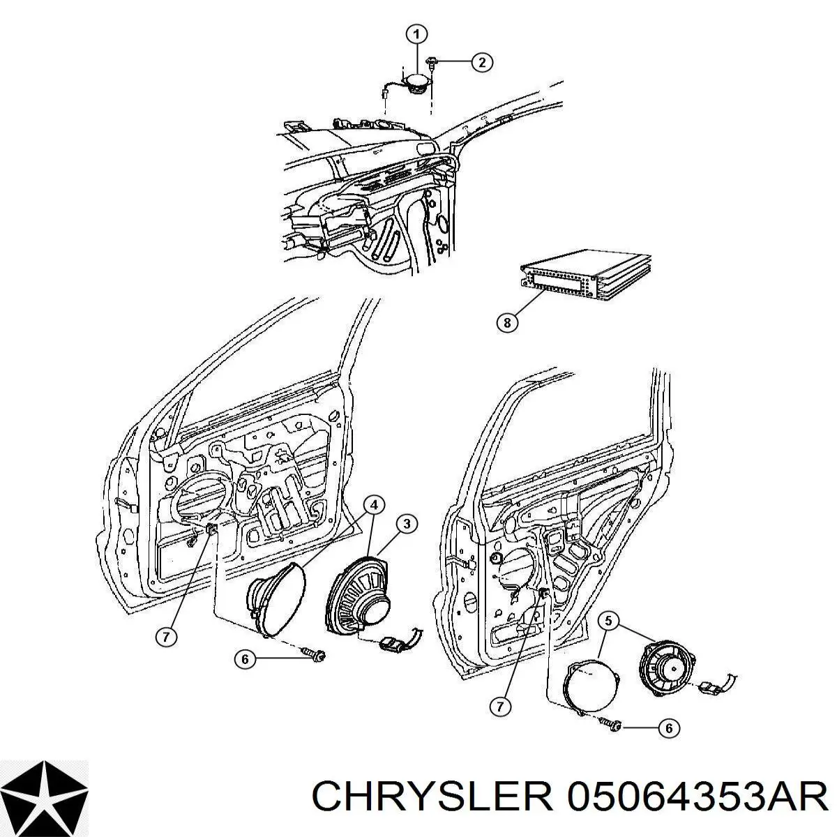  05064353AN Chrysler
