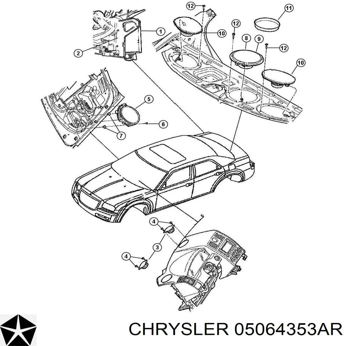 Купити 05064353AN Chrysler 