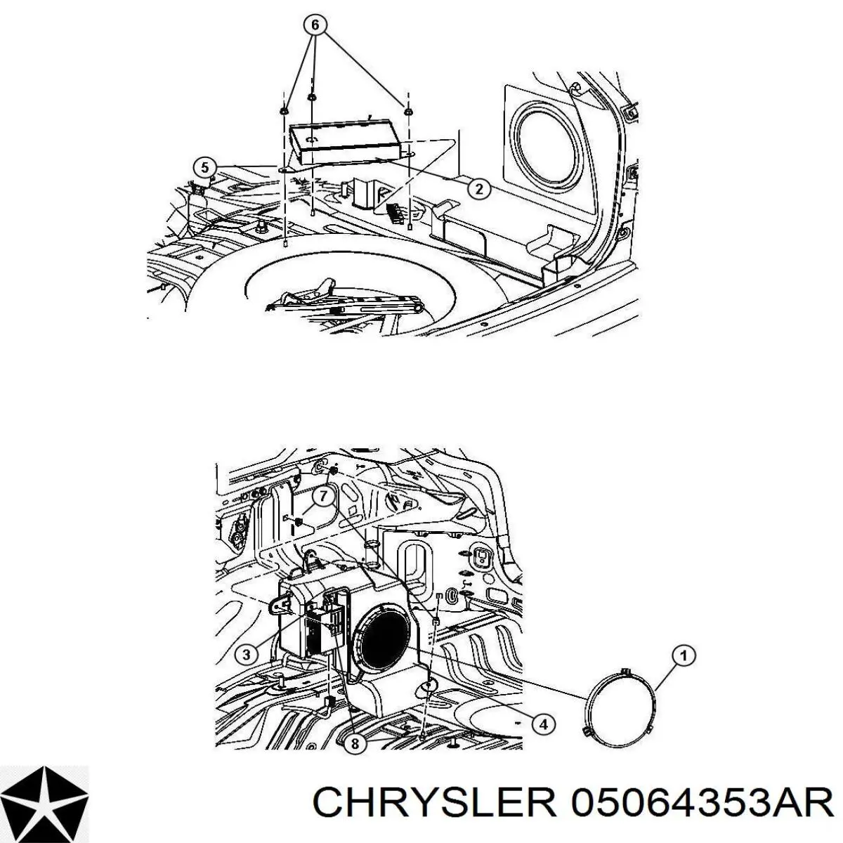 05064353AN Chrysler 