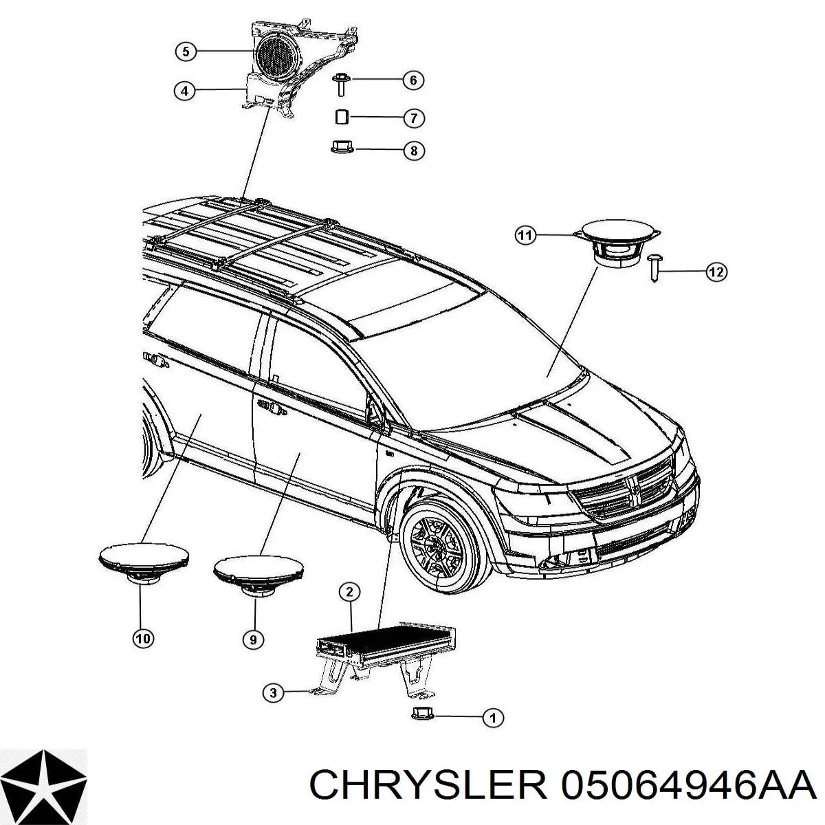  05064946AA Chrysler