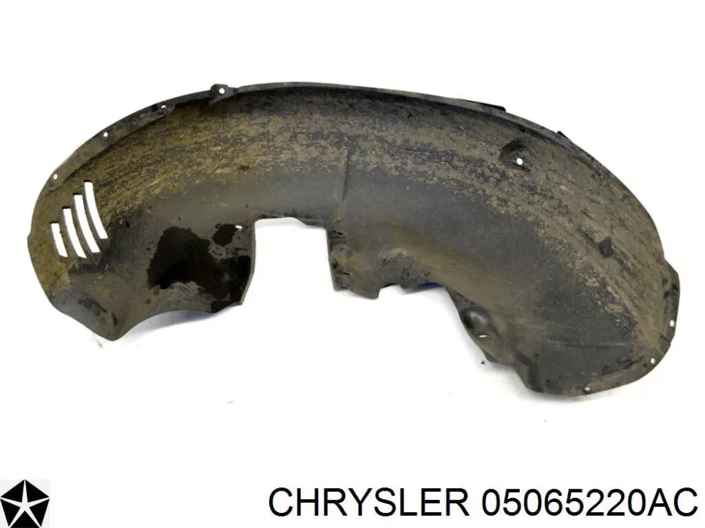 Підкрилок заднього крила, правий Chrysler 05065220AC