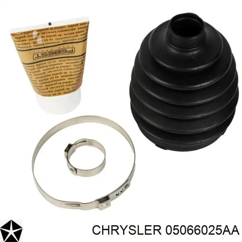 Пильник шарніра кутових швидкостей зовнішній передній Chrysler 05066025AA ціна, від 15.36 USD