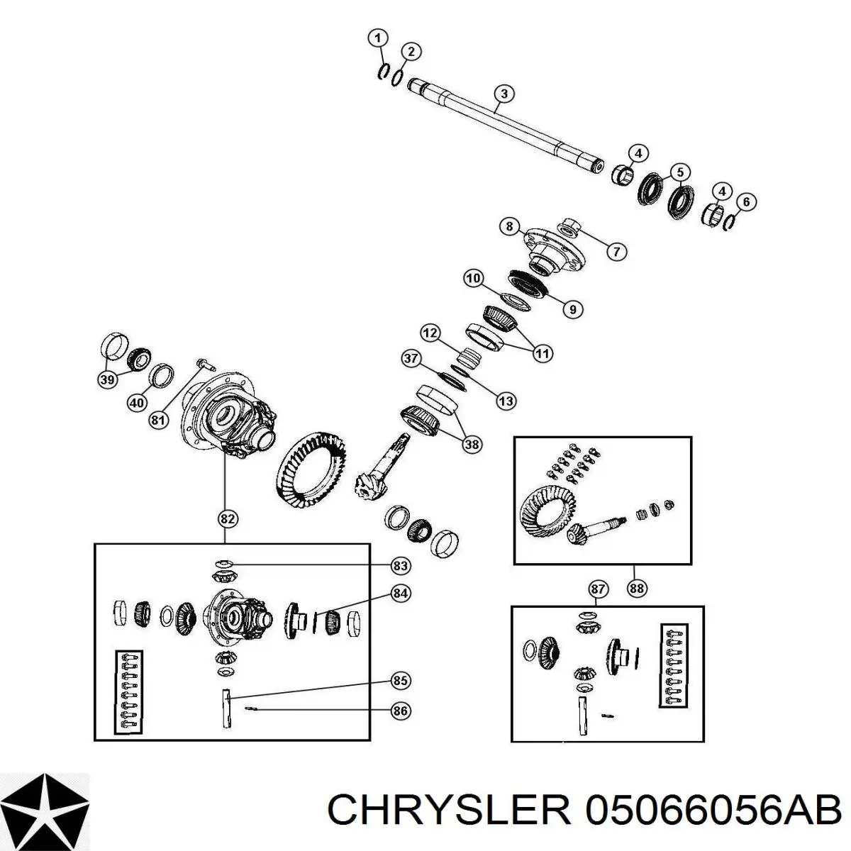 Купити 05066056AB Chrysler 