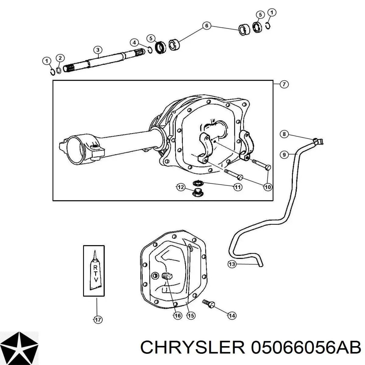 05066056AB Chrysler 