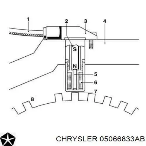 05066833AB Chrysler ДПКВ