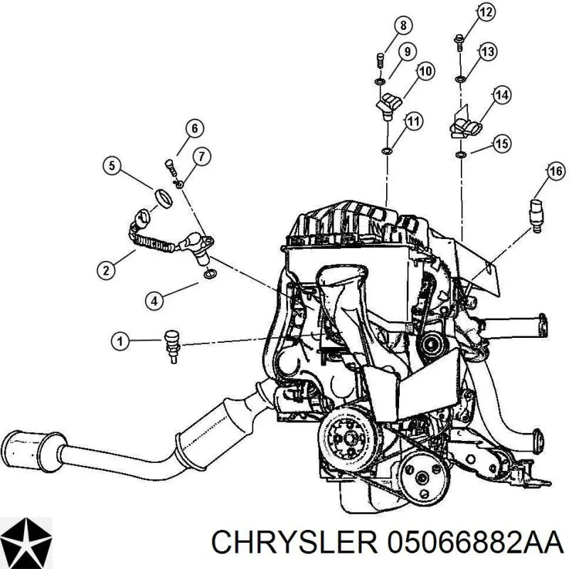 Купити 5066882AA Chrysler ДПРВ