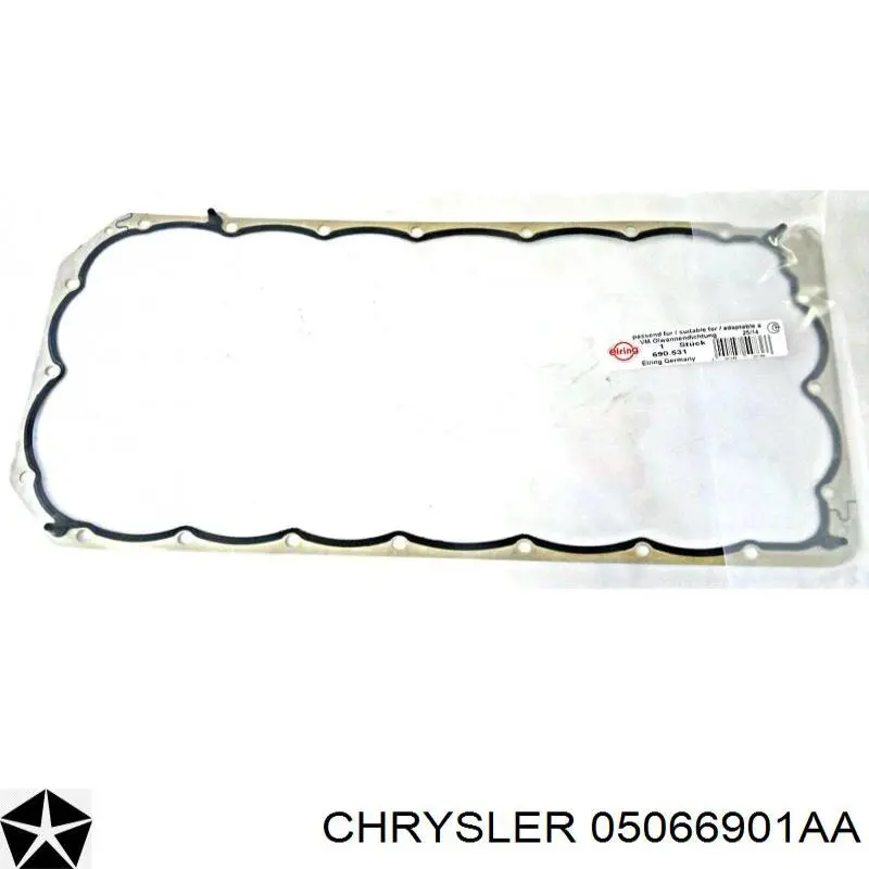 Прокладка піддону картера двигуна Chrysler 05066901AA ціна, від 14.17 USD