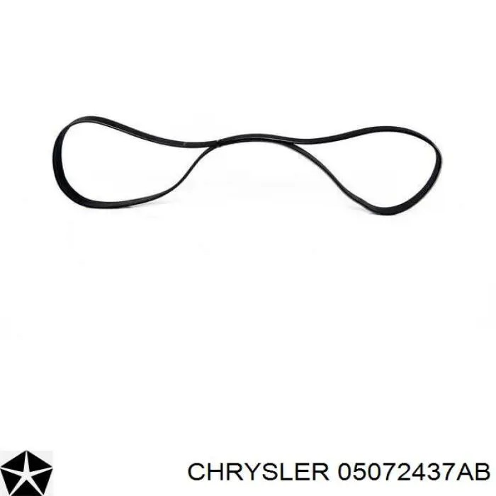 05072437AB Chrysler Поліклиновий ремінь