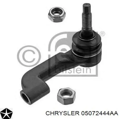 Наконечник рульовий Chrysler 05072444AA ціна, від 19.27 USD