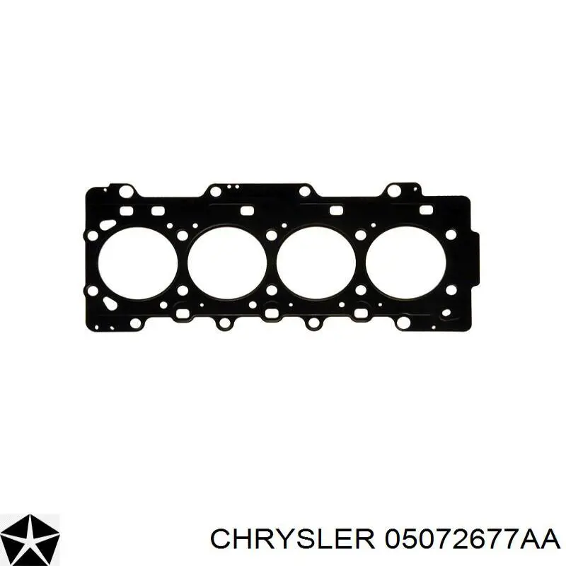 5166483AA Chrysler прокладка головки блока циліндрів (гбц)