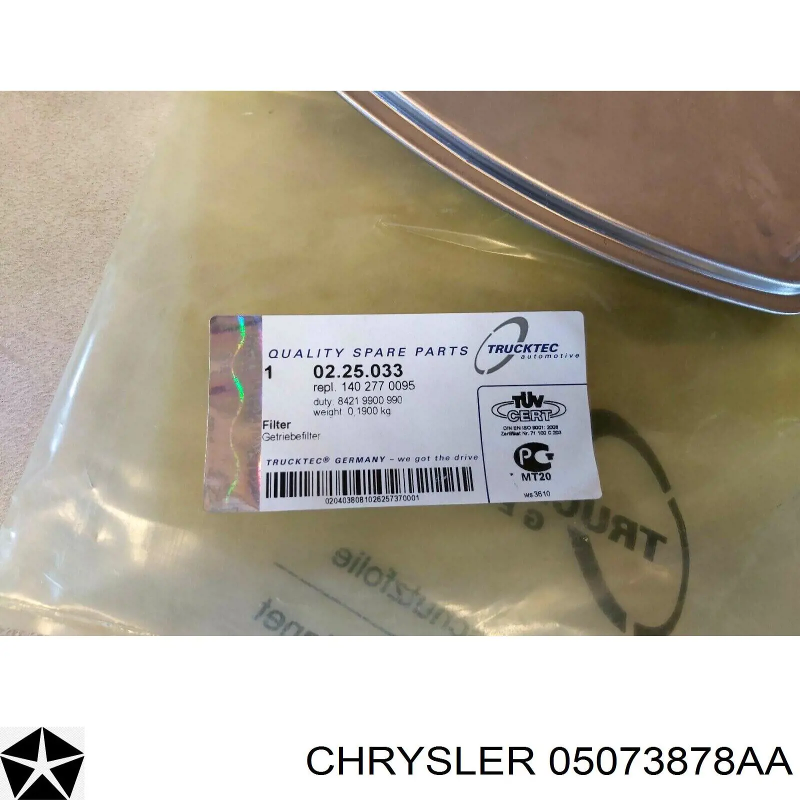 05073878AA Chrysler Масло в коробку автомат
