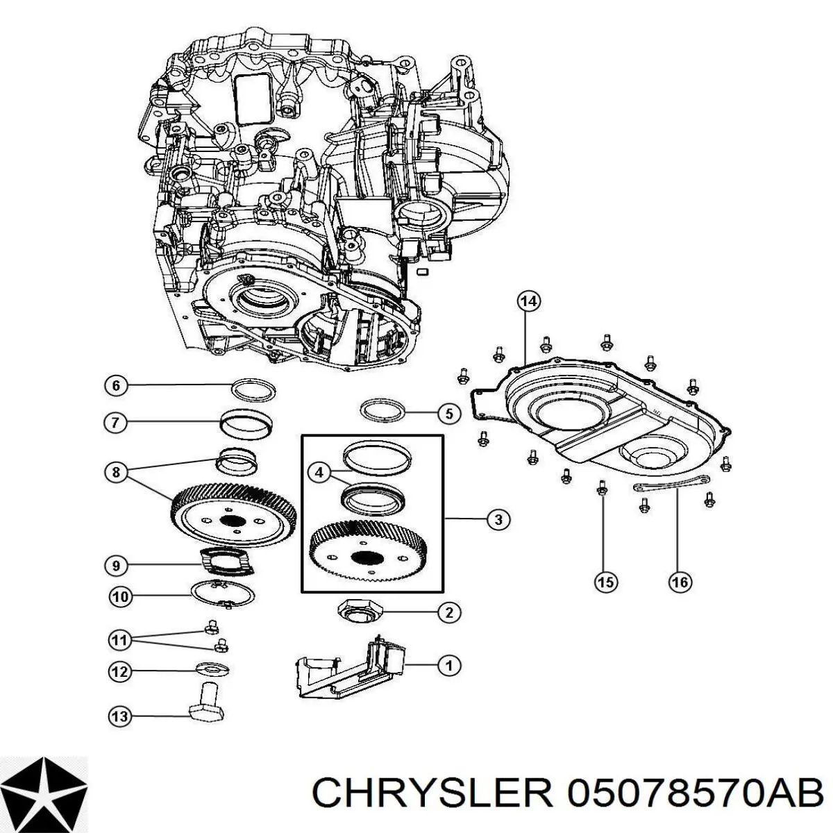  K05078570AB Fiat/Alfa/Lancia