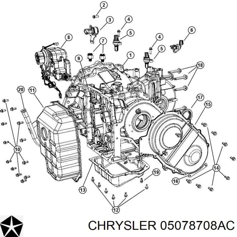  05078708AC Chrysler