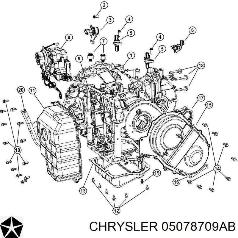  K05078709AA Fiat/Alfa/Lancia