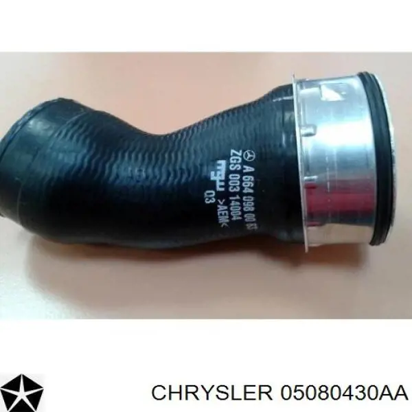 05080430AA Chrysler Трубка, що нагнітається