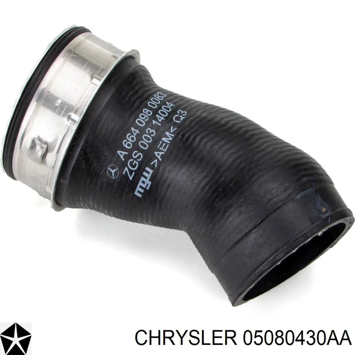Шланг/патрубок интеркуллера Chrysler 05080430AA ціна, від 18.34 USD