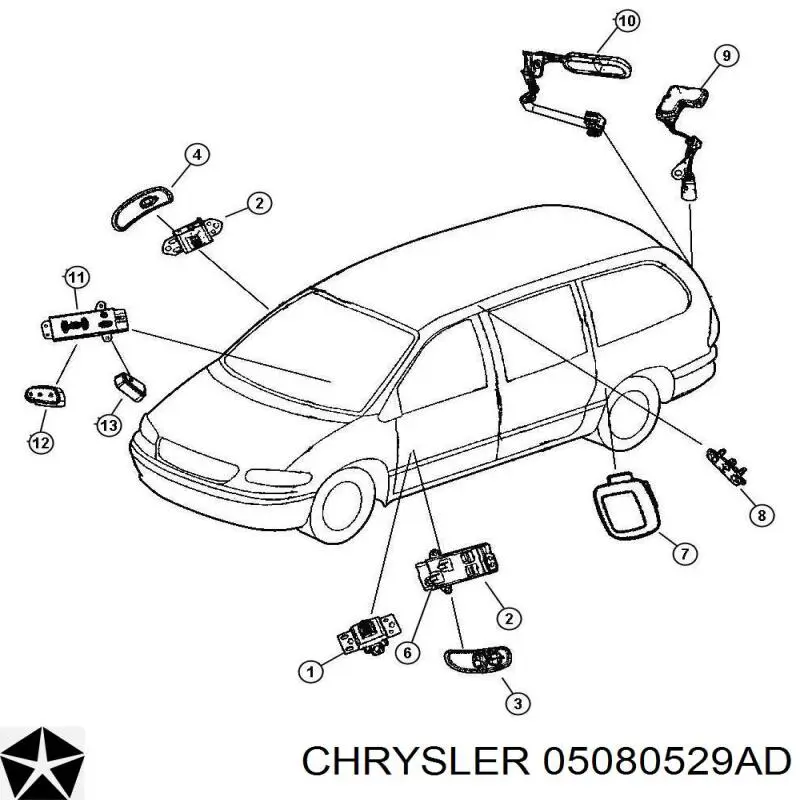  Chrysler 5080529AD