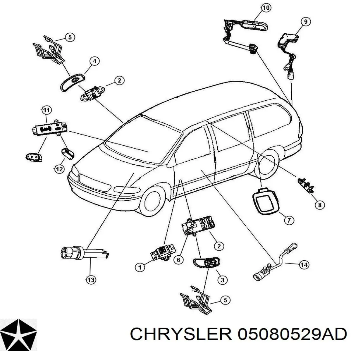 5080529AD Chrysler 
