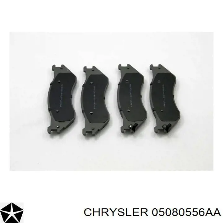 Купити 05080556AA Chrysler Колодки гальмівні передні, дискові