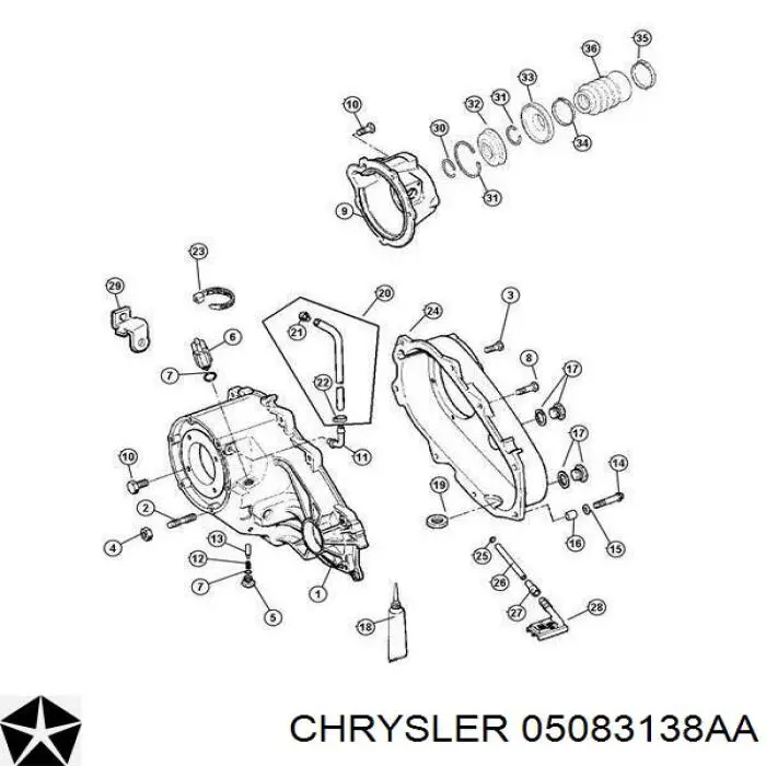 TCA64 Standard Датчик індикатора роздавальної коробки включення повного приводу