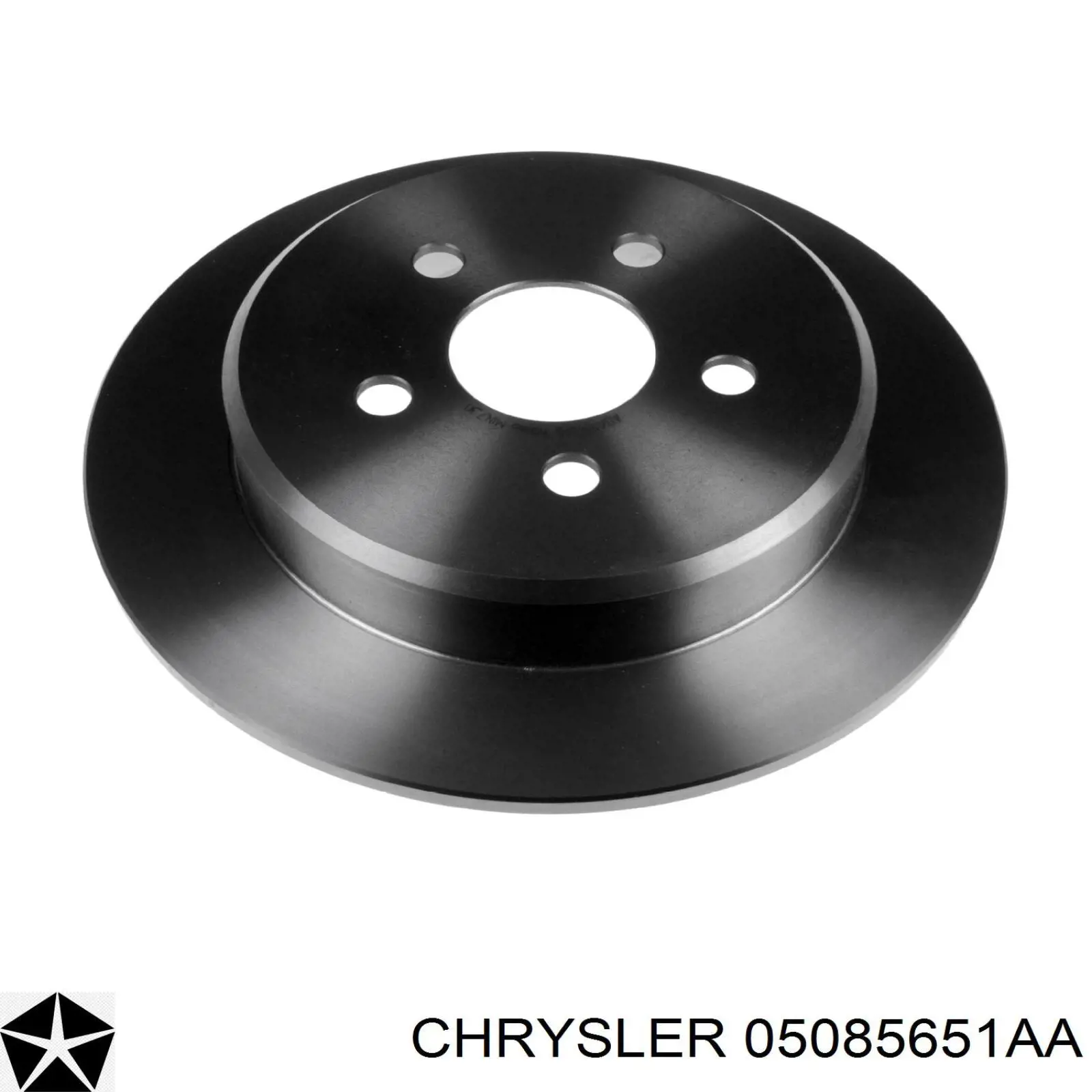 05085651AA Chrysler диск гальмівний задній