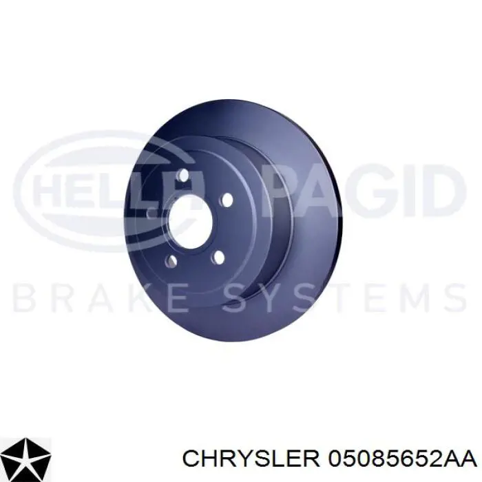 Задні дискові гальма Chrysler 05085652AA ціна, від 26.41 USD