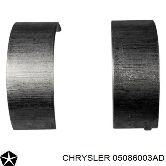 5086003AD Chrysler вкладиші колінвала, шатунні, комплект, стандарт (std)