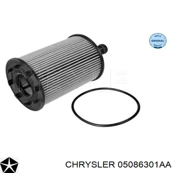 Масляний фільтр двигуна Chrysler 05086301AA ціна, від 4.92 USD