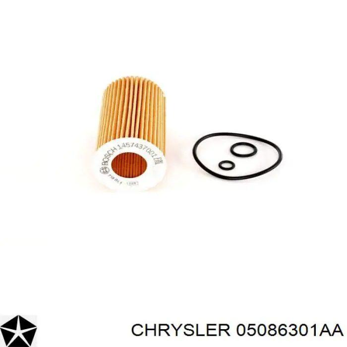05086301AA Chrysler фільтр масляний