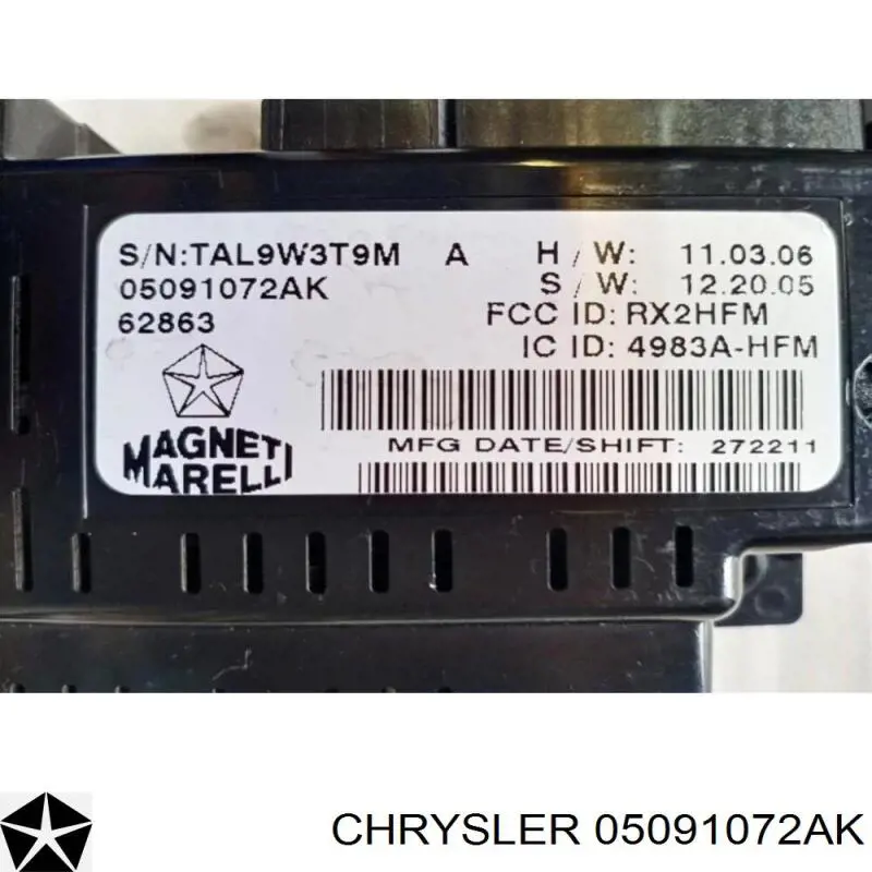 Купити 05091072AE Chrysler 