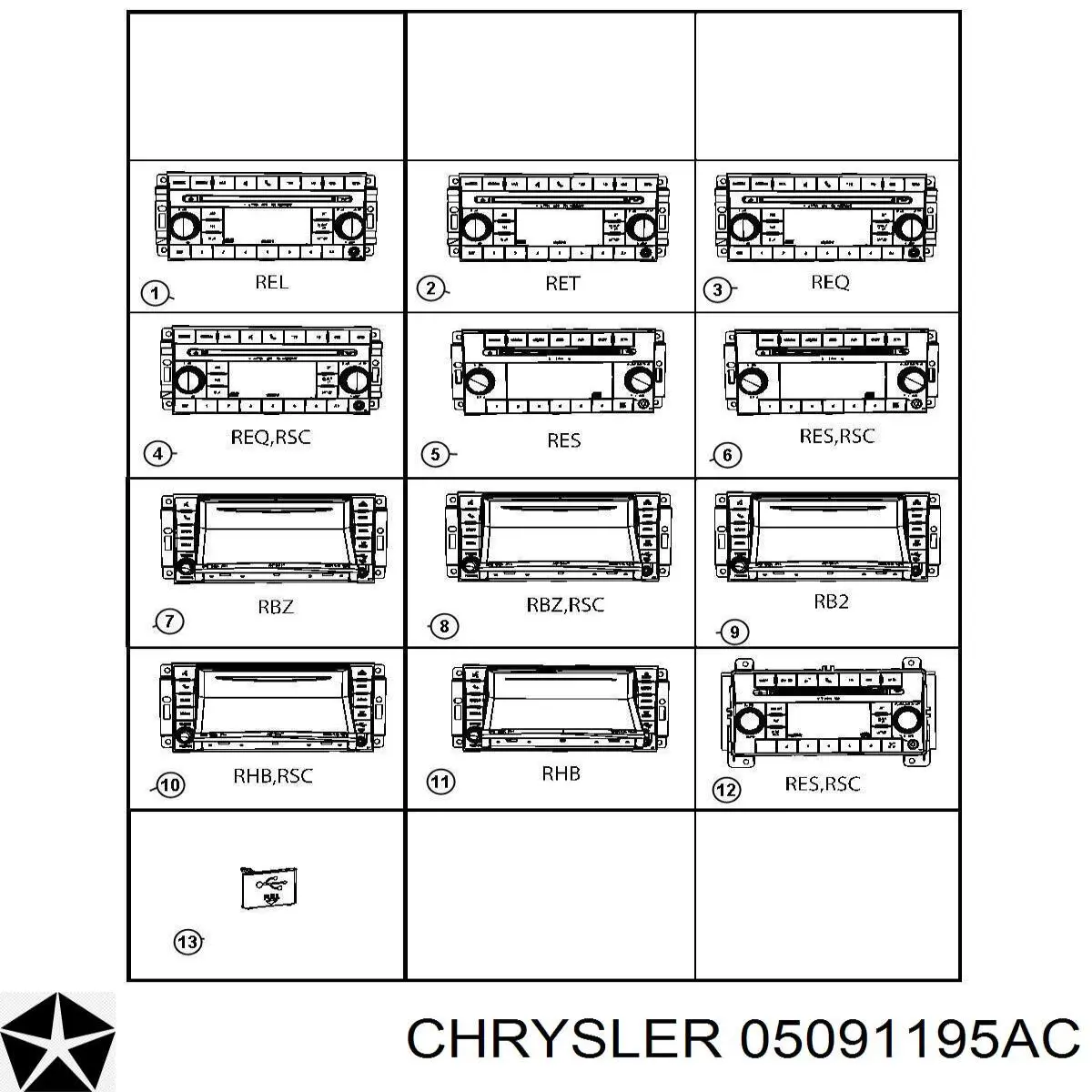 05091195AC Chrysler 