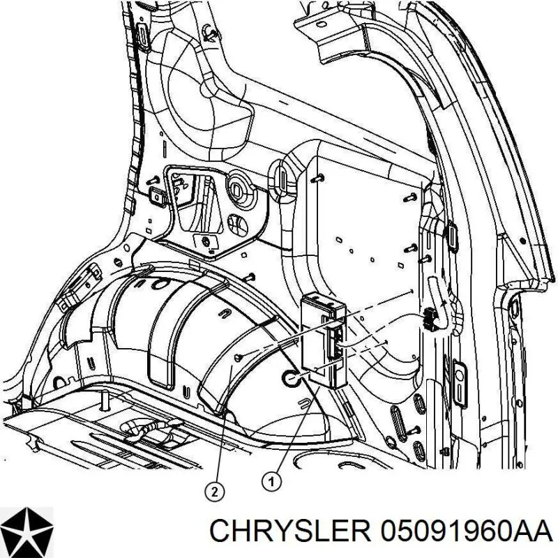 05091960AB Chrysler 